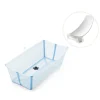 Stokke® Flexi Bath XL inkl. newborn support - Ocean blue- Badekar, Stativer & Badestole