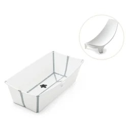 Stokke® Flexi Bath XL inkl. newborn support - Hvid- Badekar, Stativer & Badestole