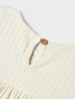 Lil' Atelier Flora ss bodykjole - TURTLEDOVE- Kjoler