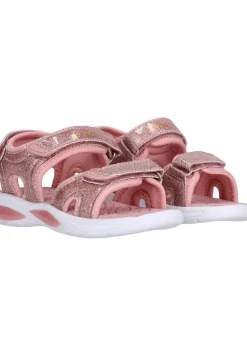ZIG ZAG Flouer sandal m lys - 4221- Sandaler Med Blink|Sandaler Med Åben Tå