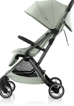 Britax Römer Flylite - Sage green- Klapvogne Med Flade Sæder|Rejseklapvogne