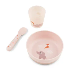 Done By Deer Foodie første spisesæt Playground Pudder- Service