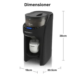 Baby Brezza Formula Pro Advanced Black- Tilberedning & Rengøring