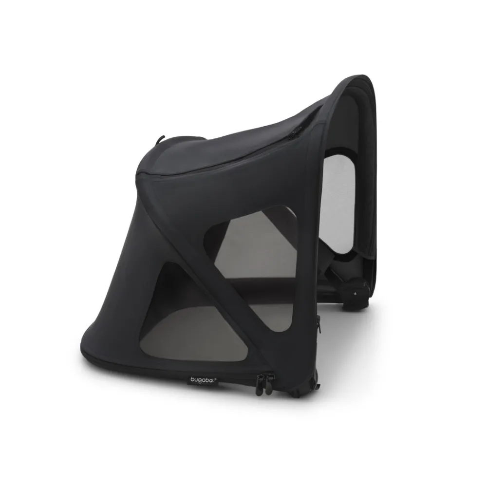 Bugaboo Fox 5 breezy sun canopy v2 - midnight black- Solskærme & Kalecher