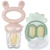Haakaa Freeze-N-Feed Mini Kombi blush- Foodfeeder Og Frugtsut