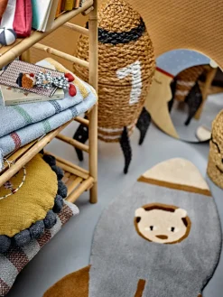 Bloomingvillemini Frey Plaid, Blå-Børn Tæpper