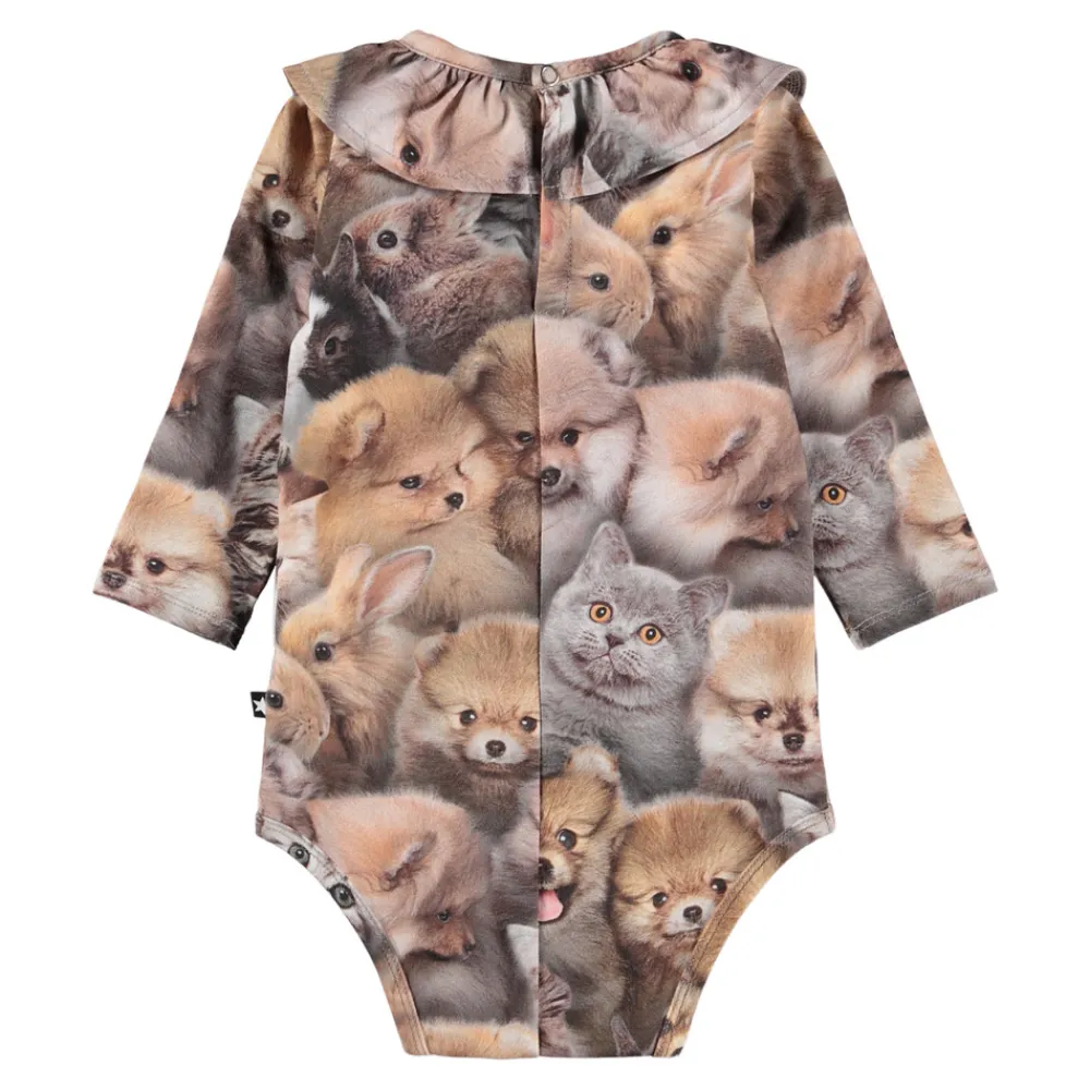 Molo Freya Body - 9377- Bodystocking Langærmet