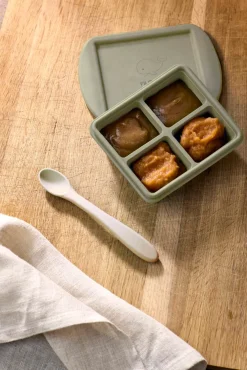 Filibabba Frysebakke til babymad 4x65 ml - 2-pak - Ocean Mix- Madopbevaring