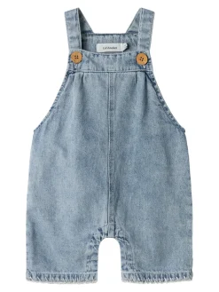 Lil' Atelier Funda dnm shorts overall - MEDIUMBLUE- Smækbukser & Buksedragter