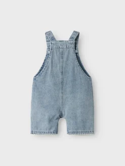 Lil' Atelier Funda dnm shorts overall - MEDIUMBLUE- Smækbukser & Buksedragter