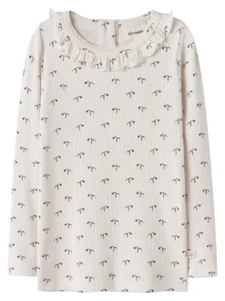 Lil' Atelier Gago Kis Bluse - Almost mauve- Bluser