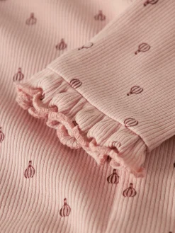 Lil' Atelier Gago kny slim leggings - Cameo Rose- Leggings