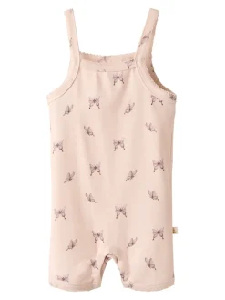 Lil' Atelier Gayo Sao Sommerdragt - Butterfly/Peach blush- Smækbukser & Buksedragter