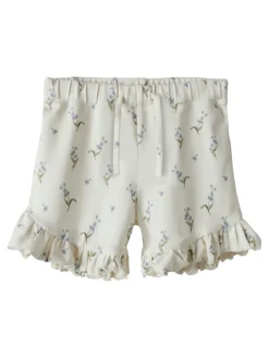 Lil' Atelier Gayo Sen Shorts - Forget me/Coconut milk- Shorts
