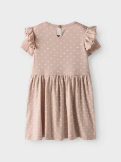 Lil' Atelier Gayo ss kjole - PEACH WHIP- Kjoler