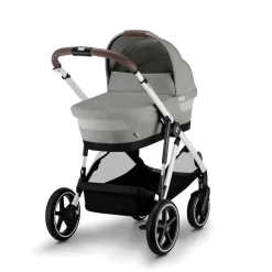 Cybex Gazelle S kombivogn - Stone grey- Kombivogne Med Flade Sæder