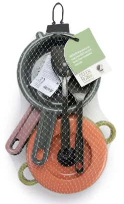 DanToy GB Gryde-si-pande i net 7 dele- Køkkenleg