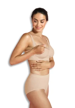 Carriwell Graviditets & amme BH med carri-gel beige XL- Amme Bh'Er