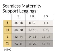 Carriwell Graviditets leggings m. støtte (Recycled) sort m- Leggings/Strømpebukser