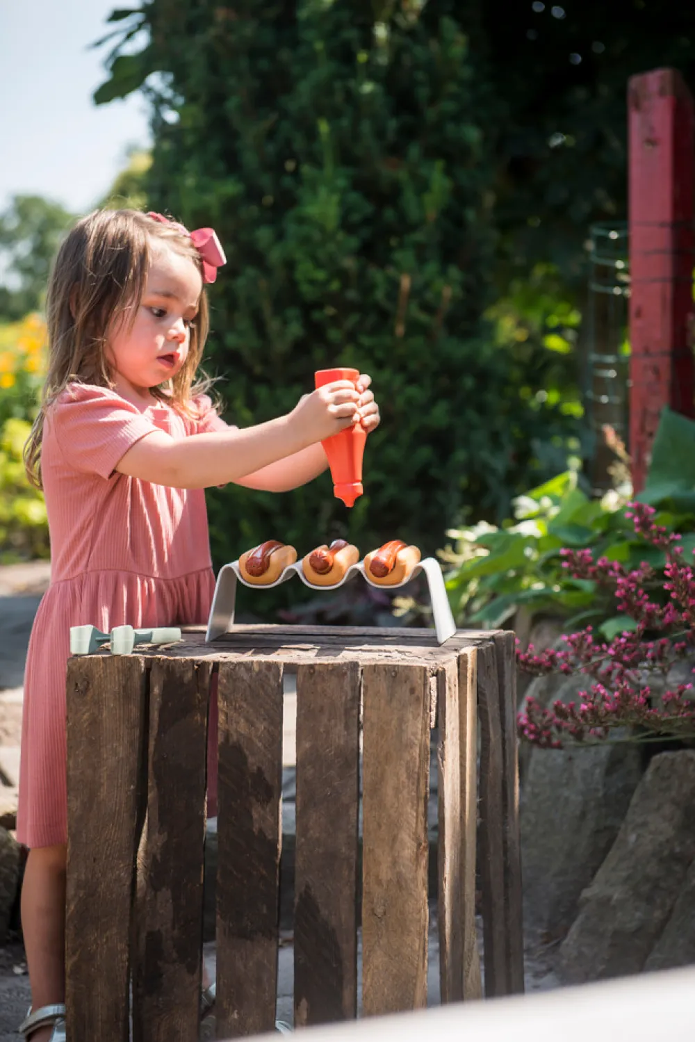 DanToy Green Garden Hotdogsæt- Køkkenleg