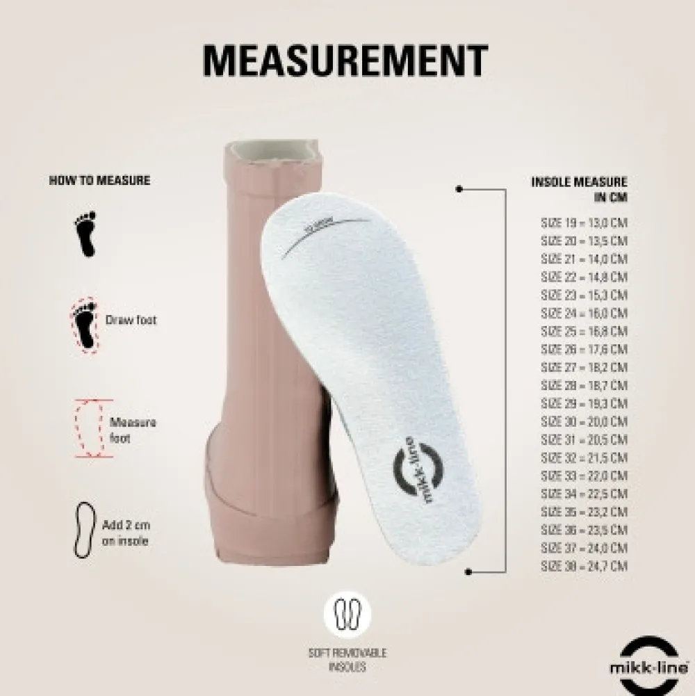 Mikk-Line Gummistøvler - ADOBE ROSE- Lange Gummistøvler