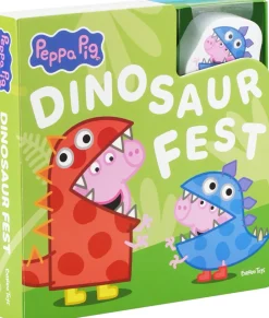 Barbo Toys Gurli gris figur bog - Dino Fest- Papbøger