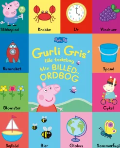 Alvilda Gurli Gris’ lille taskebog - Min billedordbog-Børn Børnebøger