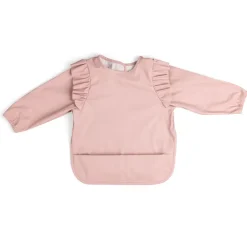 Sebra Hagesmæk med ærmer, blossom pink- Hagesmække