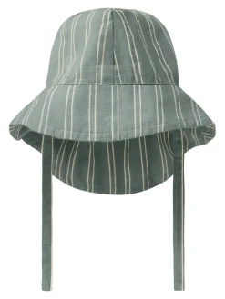 NAME IT Halom Sommerhat - Slate gray- Solhatte