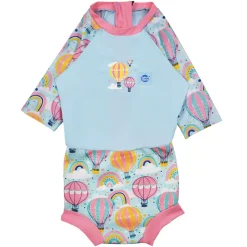 Splash About Happy nappy sunsuit - Up & Away Pink- Blebadebukser|Badedragter & Bikinier