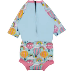 Splash About Happy nappy sunsuit - Up & Away Pink- Blebadebukser|Badedragter & Bikinier
