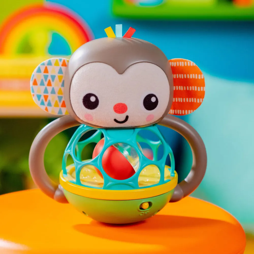 Bright Starts Haps' og ryst - Abe-Oball- Bideringe & Rangler