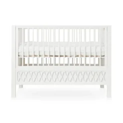 Cam Cam Copenhagen Harlequin Babyseng - hvid - FSC® Mix-Børn Tremmesenge