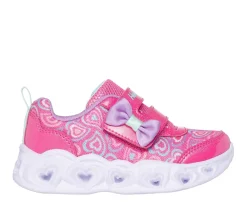 SKECHERS Heart lights boogie land - HPMT- Sneakers Med Blink|Sneakers Med Lys