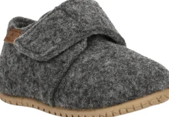 MOLS Heiris hjemmesko - Dark Grey Melange- Uld Hjemmesko|Hjemmesko