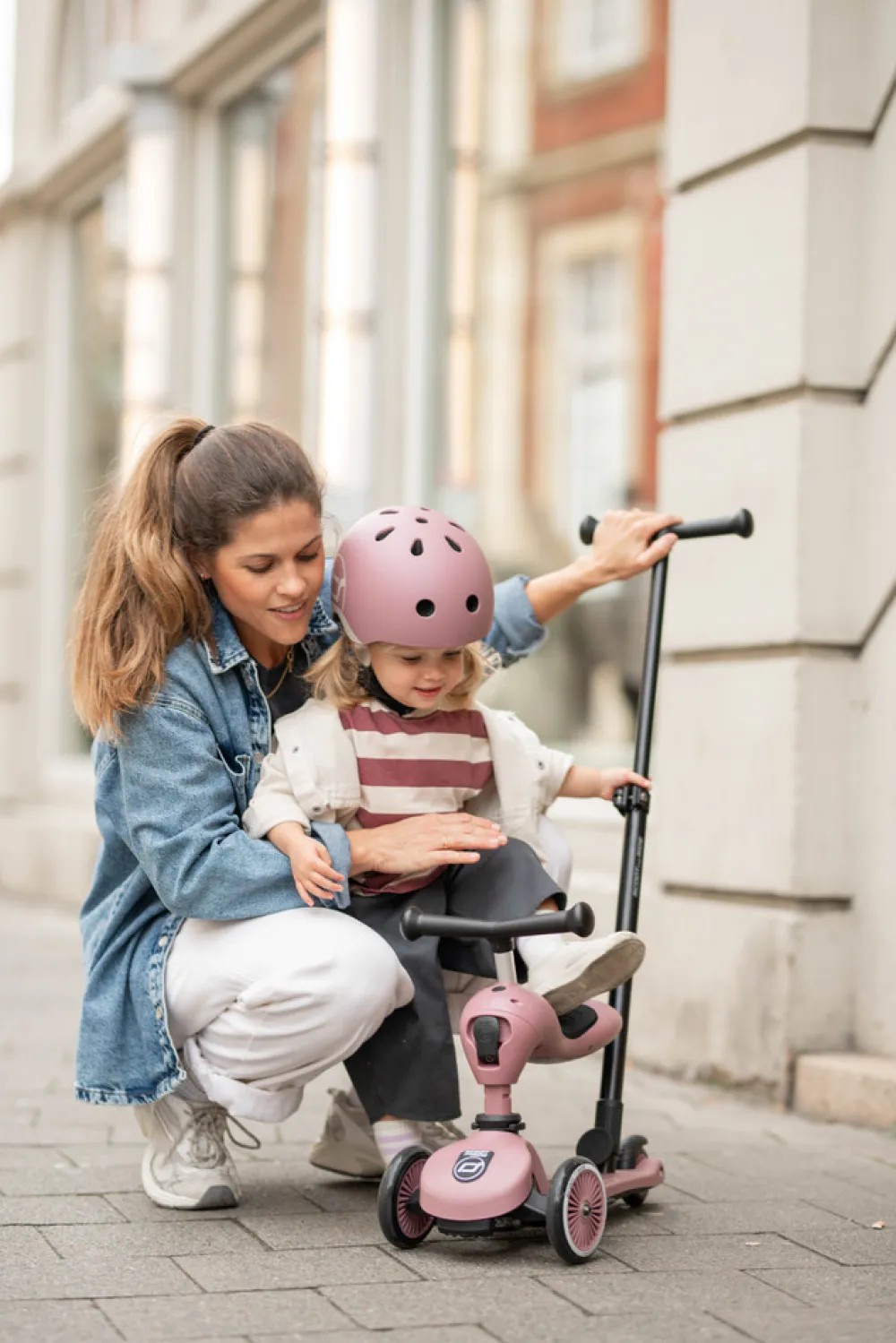 Scoot and Ride Highwaykick 1 Push&Go Wildberry- Løbehjul & Rulleskøjter|Løbecykler & Cykler