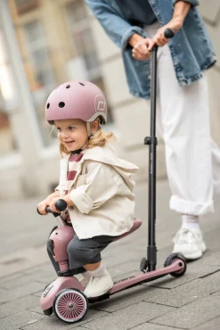 Scoot and Ride Highwaykick 1 Push&Go Wildberry- Løbehjul & Rulleskøjter|Løbecykler & Cykler