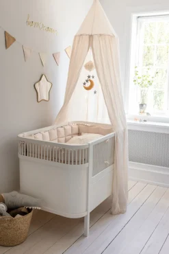 Sebra Himmel, birchbark rose-Børn Sengehimler & Himmelpinde