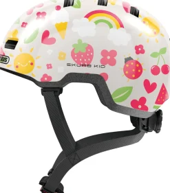 Abus Hjelm Skurb Kid, cream summer*, M- Cykelhjelme & Tilbehør|Cykelstole & Hjelme