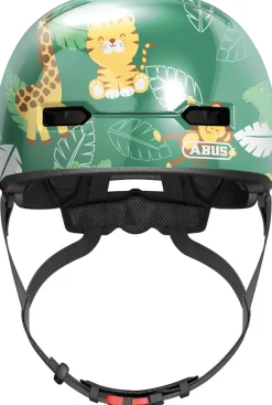 Abus Hjelm Skurb Kid, green jungle*, M- Cykelhjelme & Tilbehør|Cykelstole & Hjelme