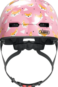 Abus Hjelm Skurb Kid, rose foxes, M- Cykelhjelme & Tilbehør|Cykelstole & Hjelme