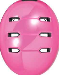 Abus Hjelm Skurb Kid, shiny pink*, S- Cykelhjelme & Tilbehør|Cykelstole & Hjelme