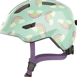 Abus Hjelm Smiley 3.0 LED, blue rainbow*, M- Cykelhjelme & Tilbehør|Cykelstole & Hjelme