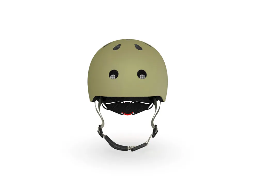 Scoot and Ride Hjelm XXS-S Olive- Cykelhjelme & Tilbehør