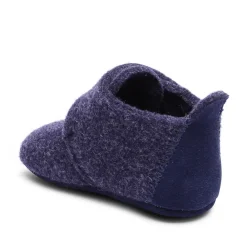 Bisgaard Hjemmesko, Wool Star - 20 Blue- Uld Hjemmesko