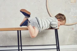 Bisgaard Hjemmesko, Wool Star - 20 Blue- Uld Hjemmesko