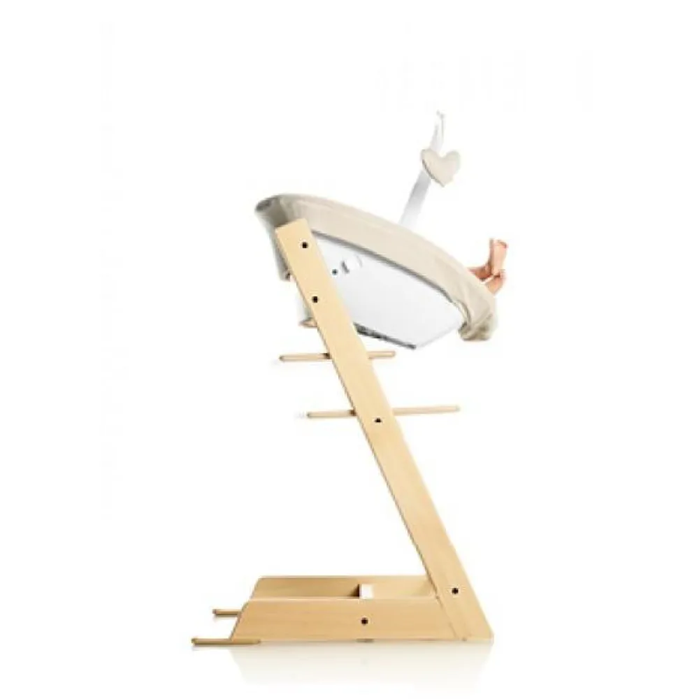 Tripp Trapp® Højstol bøg inkl. newborn sæt - natural-Børn Højstole Med Tilbehør