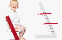 Tripp Trapp® Højstol bøg inkl. newborn sæt - hvid-Børn Højstole Med Tilbehør