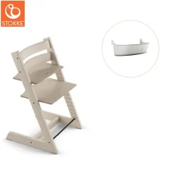 Tripp Trapp® Højstol inkl. storage opbevaring - whitewash-Børn Højstole Med Tilbehør