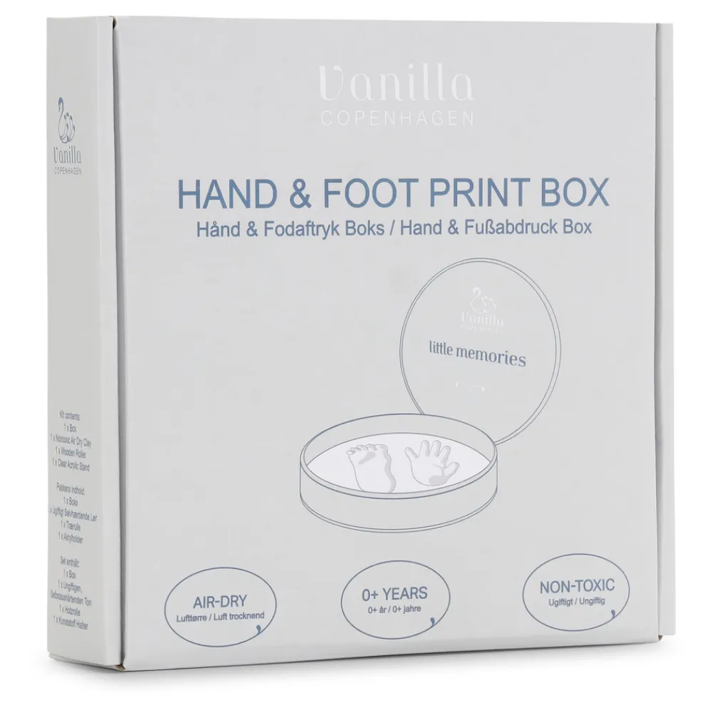 Vanilla COPENHAGEN Hånd & fodaftryk box- Hånd- & Fodaftryk